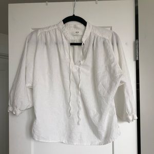 Uniqlo Linen Blend Shirt